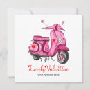 Recherche de scooter vœux cartes Rose