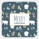 Recherche de motif de noël autocollants Renne