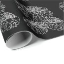 Recherche de dessin minimaliste papier cadeau Floral