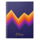 Recherche de chevron jaune carnets Vintage