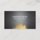 Recherche de texture foncée cartes visite Customer