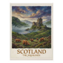 Recherche de vintage ecosse posters Voyage
