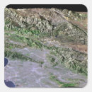 Recherche de topographie autocollants Californie