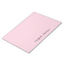 Recherche de rose clair blocsnotes Monogramme