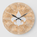 Recherche de fleur de lis horloges Vintage