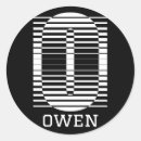 Recherche de lettre o autocollants Élégant