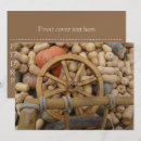 Recherche de chariot de citrouille invitations Récolte