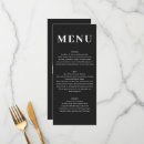 Recherche de menus Noir