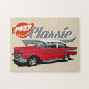 Recherche de voiture rouge puzzles Chevy