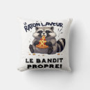 Recherche de bandit coussins Raton laveur