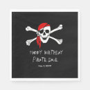 Recherche de skull serviettes Pirate