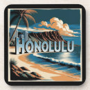 Recherche de waikiki dessous de verres Îles hawaïennes