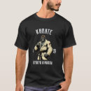 Recherche de combat karaté tshirts Classique