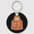 Recherche de lune lumineuse porteclés Halloween vintage