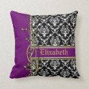 Recherche de noir blanc floral coussins Damer