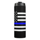 Recherche de drapeau américain voyage mugs Ligne bleue mince