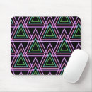 Recherche de triangles tapis souris Noir