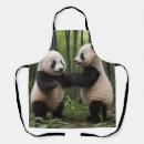 Recherche de panda de bébé tabliers Pandas