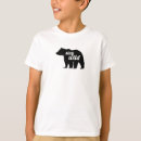 Recherche de camping enfant tshirts Ours noir