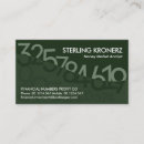 Recherche de dollars cartes visite Comptabilité