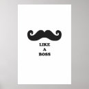 Recherche de moustache drôle posters Homme