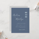 Recherche de gris bleu invitations Moderne