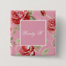 Recherche de cerise rouge badges Rose