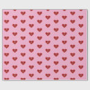 Recherche de amour papier cadeau Vintage