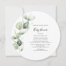Recherche de eucalyptus baby shower invitations Neutre pour le genre