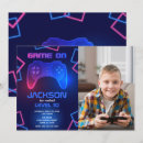 Recherche de manette de jeu invitations Niveau débloqué
