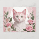 Recherche de chaton rose cartes postales Floral