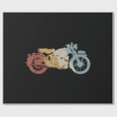 Recherche de moto vintage papier cadeau Vélo