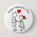 Recherche de saint valentin badges Romantique