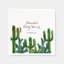 Recherche de cactus serviettes Baby shower cactus