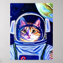 Recherche de space cat posters Astronaute