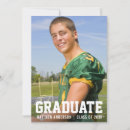 Recherche de sports graduation invitations Collège