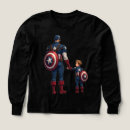 Recherche de capitaine amérique tshirts Père