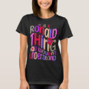 Recherche de ronald tshirts Rétro