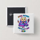 Recherche de batterie badges Humour