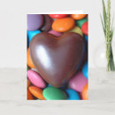 Recherche de coeur chocolat vœux cartes Valentine