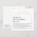 Recherche de fête de des employés noël invitations Moderne