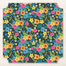Recherche de motif fleuri dessous de verres Botanique