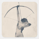 Recherche de femmes autocollants Tir à l'arc