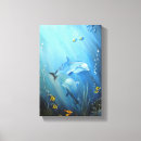 Recherche de peinture de dauphin posters Sous marin