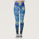 Recherche de vincent van gogh leggings Bleu