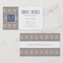 Recherche de motif ethnique cartes visite Arabe