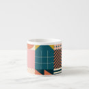 Recherche de conception colorée tasses Vintage