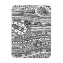 Recherche de griffonnage de motif magnets Mandala