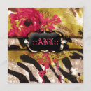 Recherche de copie de tigre invitations Animal