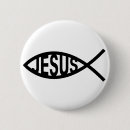 Recherche de symbole de poissons badges Le christ